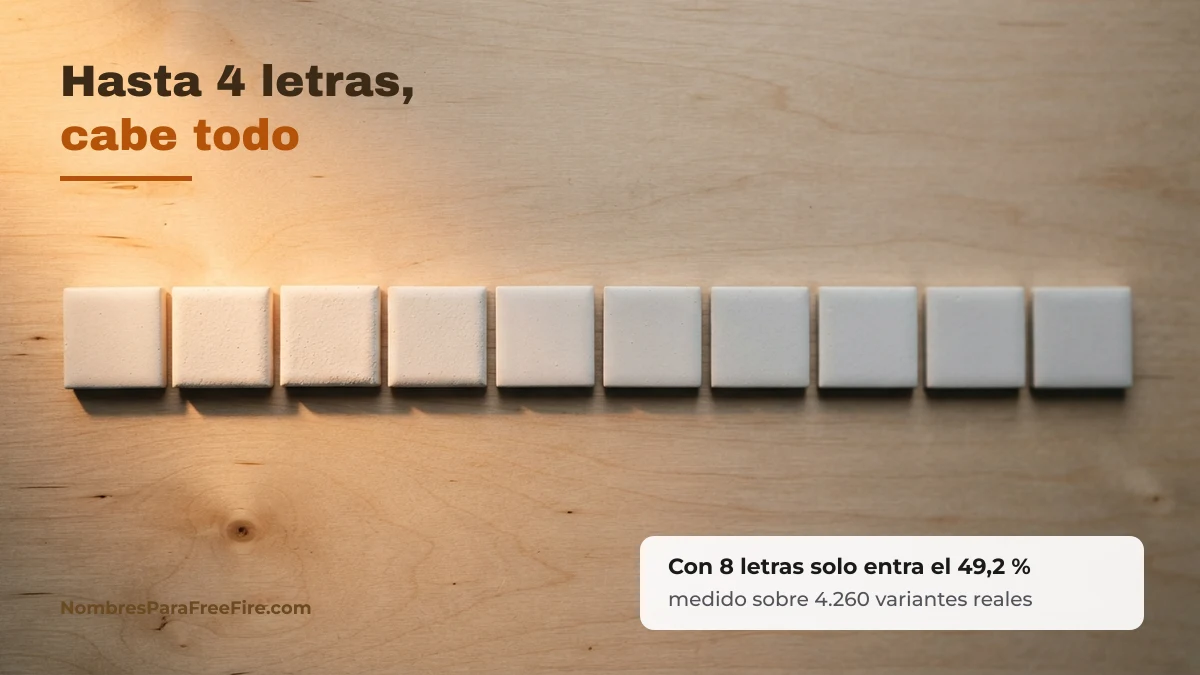 Nombres insanos para Free Fire cortos: hasta 4 letras cabe cualquier adorno