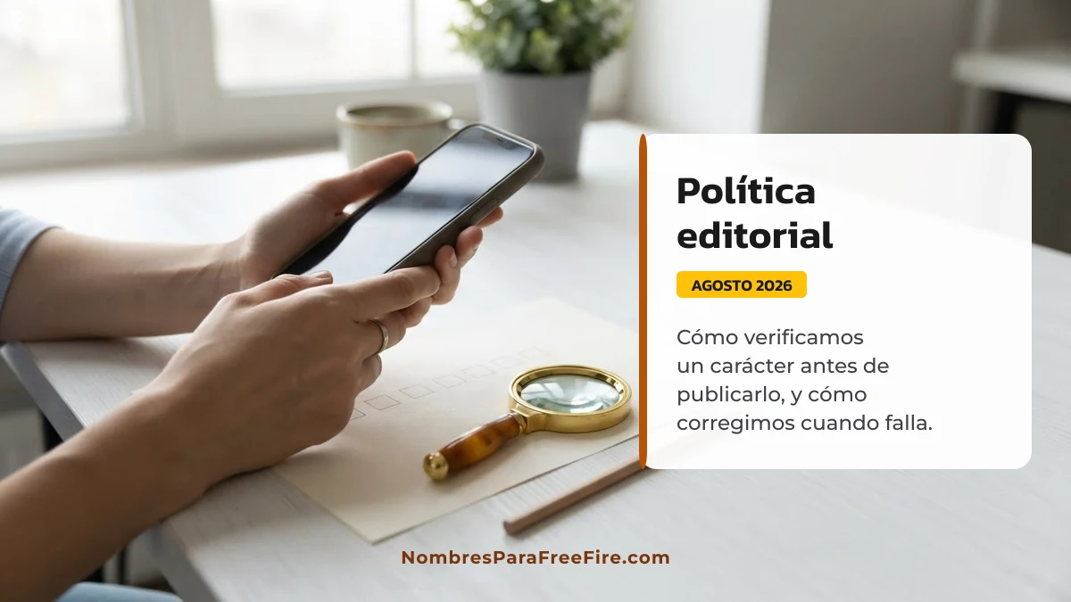 Política editorial: cómo verificamos y corregimos