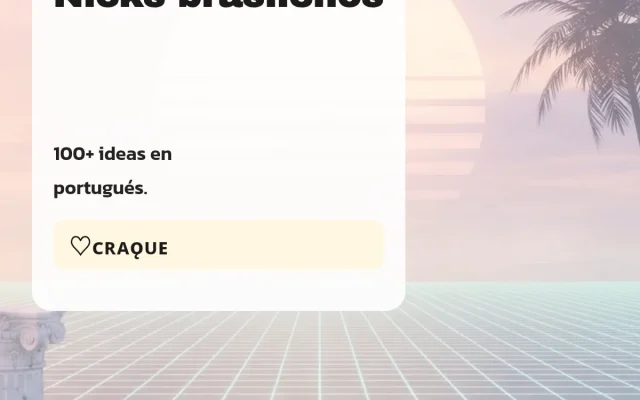 Nicks brasileños para Free Fire 2026: ideas con símbolos para copiar